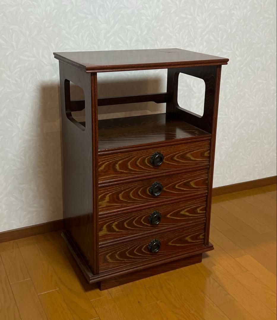 和・民芸 家具 収納家具 古民具 モダン レトロ 昭和家具 飾り棚 花台 電話台