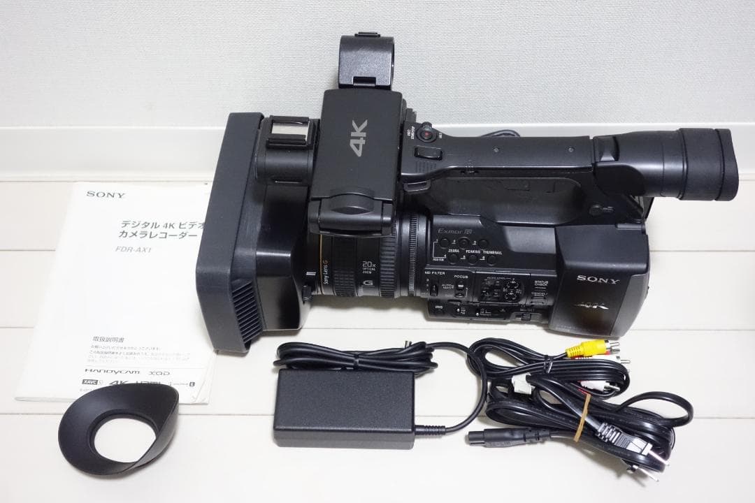 最終価格 4K 業務用 デジタルビデオカメラ FDR-AX1 112H SONY