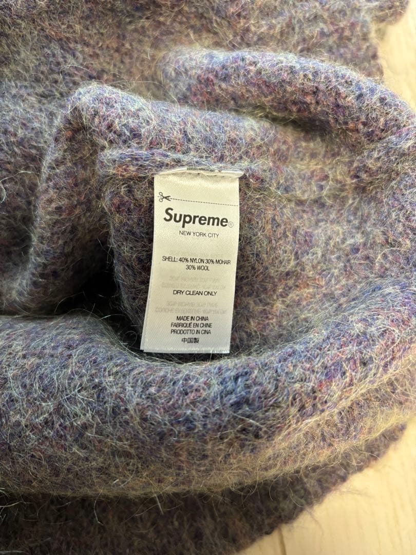 【極美品】Supreme モヘア セーター