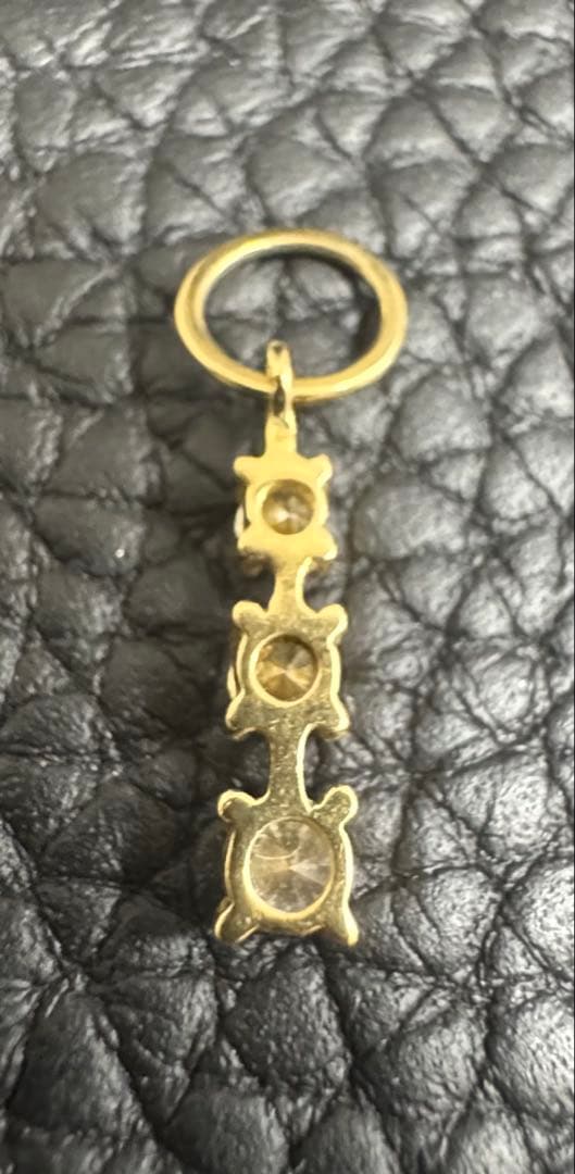 K18 ネックレストップ チャーム 0.42g