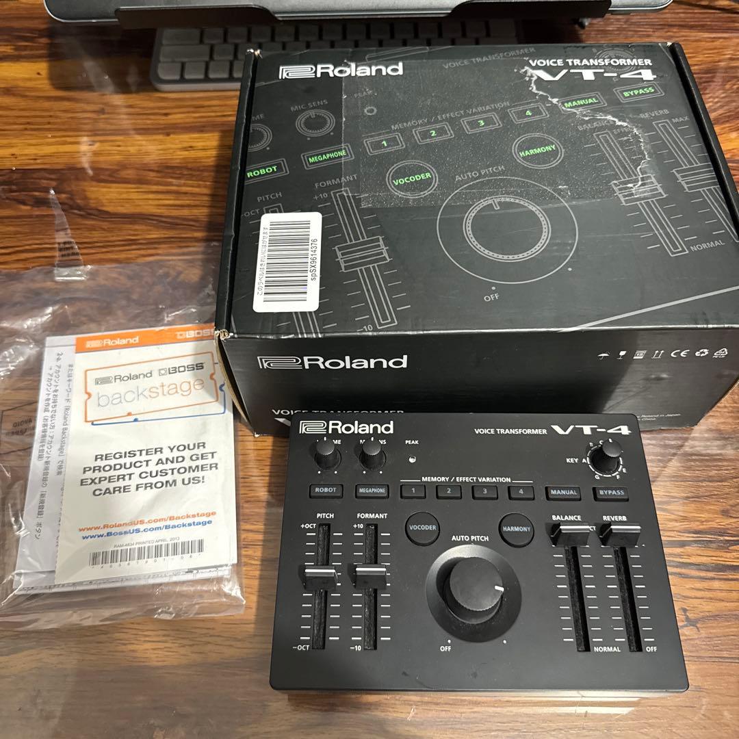 Roland VT-4 ファームウェア更新済