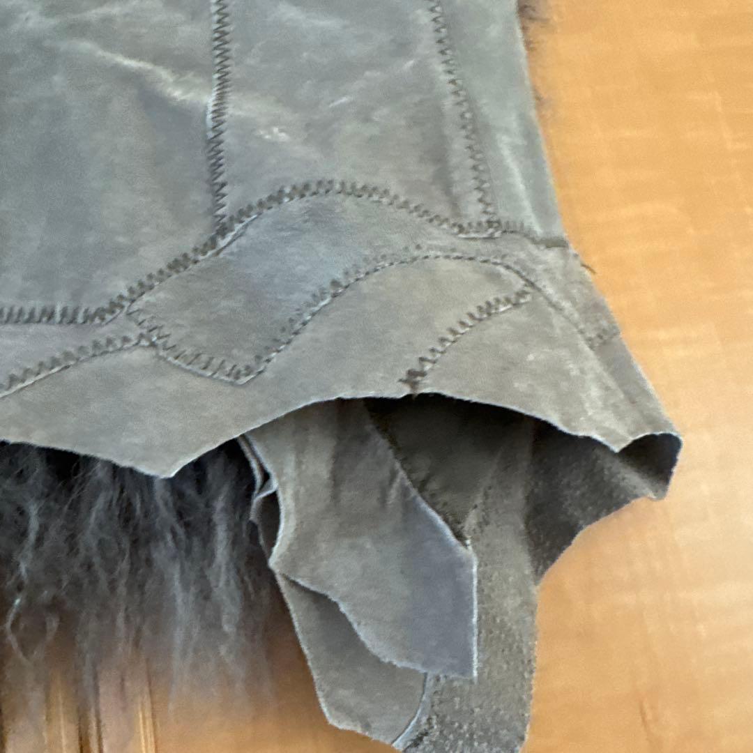 GOA チベットラムファー付きベスト