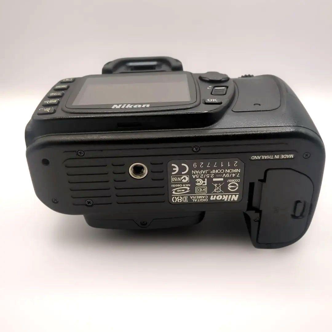 Nikon D80 シグマ18-125mmレンズ付き 動作確認済 CCDセンサー