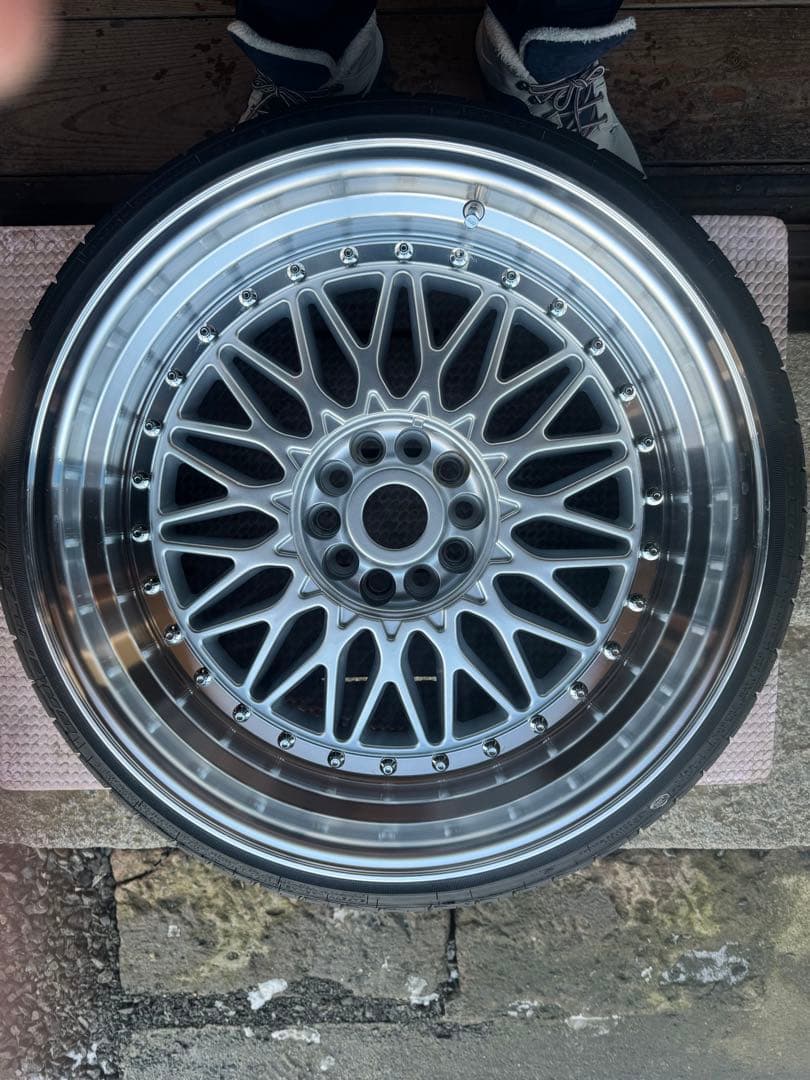 値下げ交渉あり！SUPER-RS風　19インチ9.5J +35