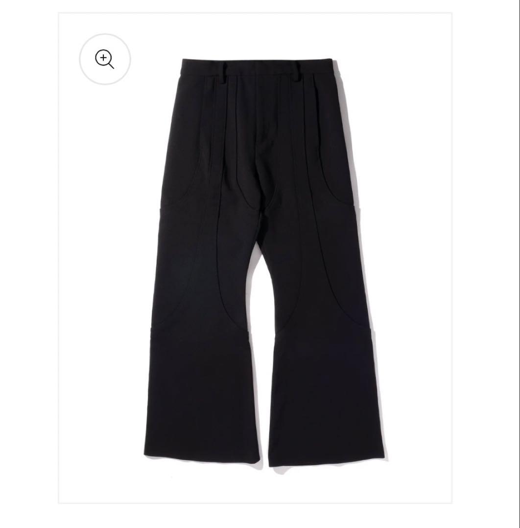 パンツ GOAT ESSENCE 4TUCK FLARE PANTS