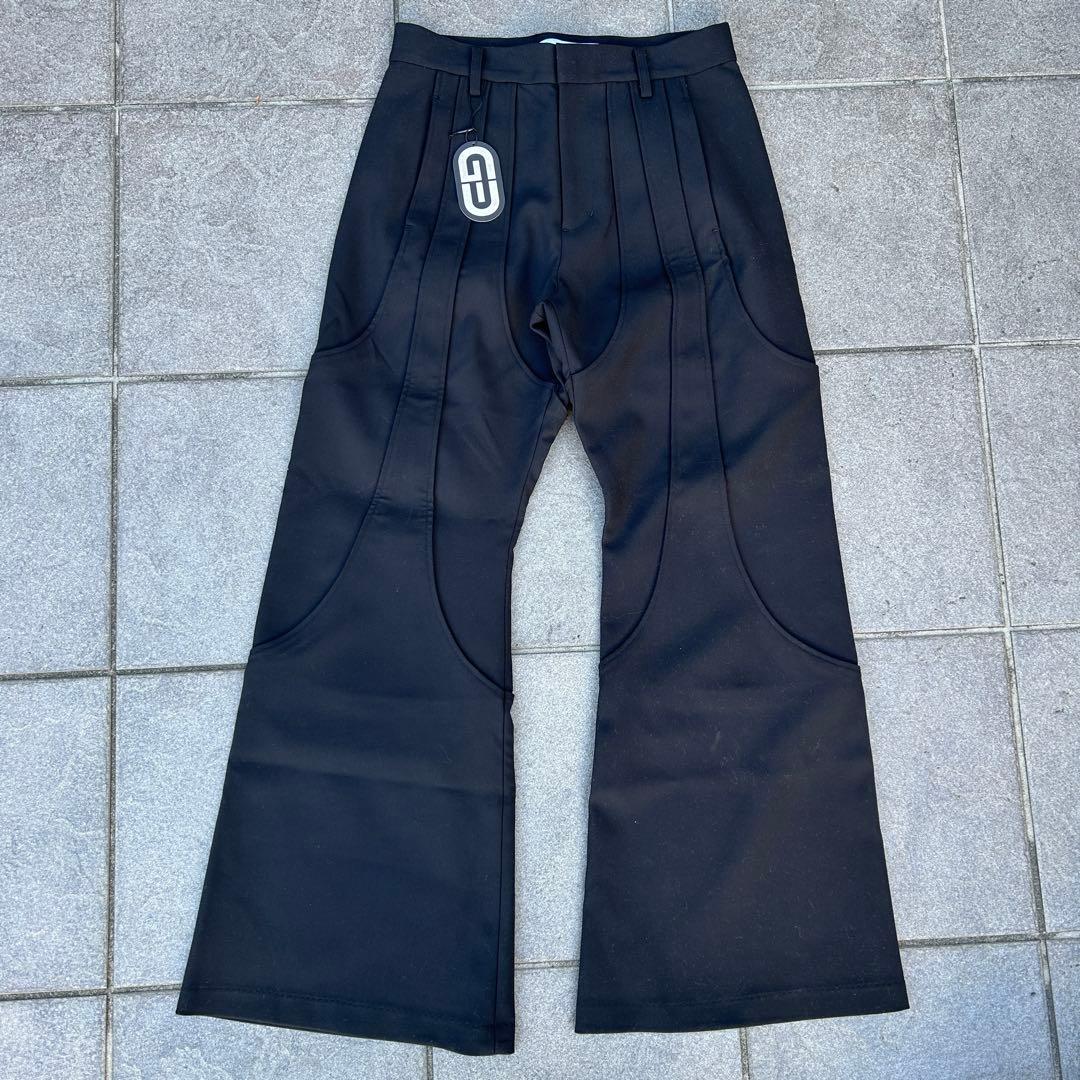 パンツ GOAT ESSENCE 4TUCK FLARE PANTS
