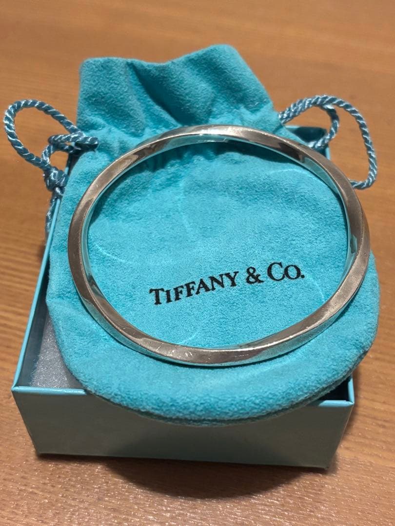 Tiffany & Co. ティファニー　シルバーバングル　ユーズド品