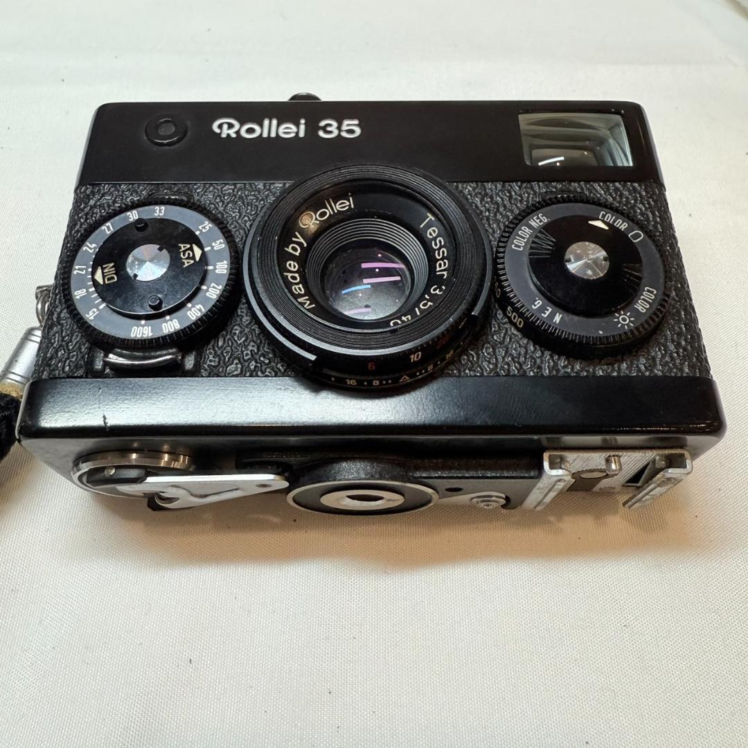 Rollei 35 ローライ35 ケース付き シンガポール製 フィルムカメラ