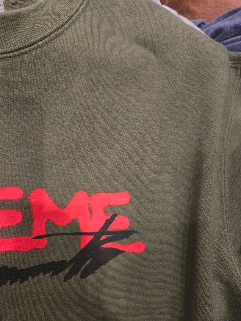 Supreme Yohji Yamamoto スウェット M オリーブ