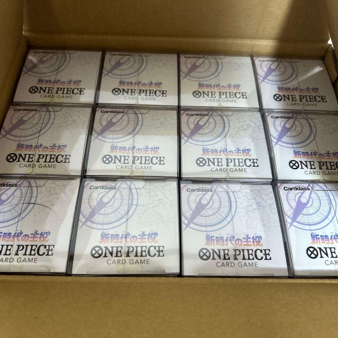 OP-05 新時代の主役　テープ付き 12BOX 専用箱付き