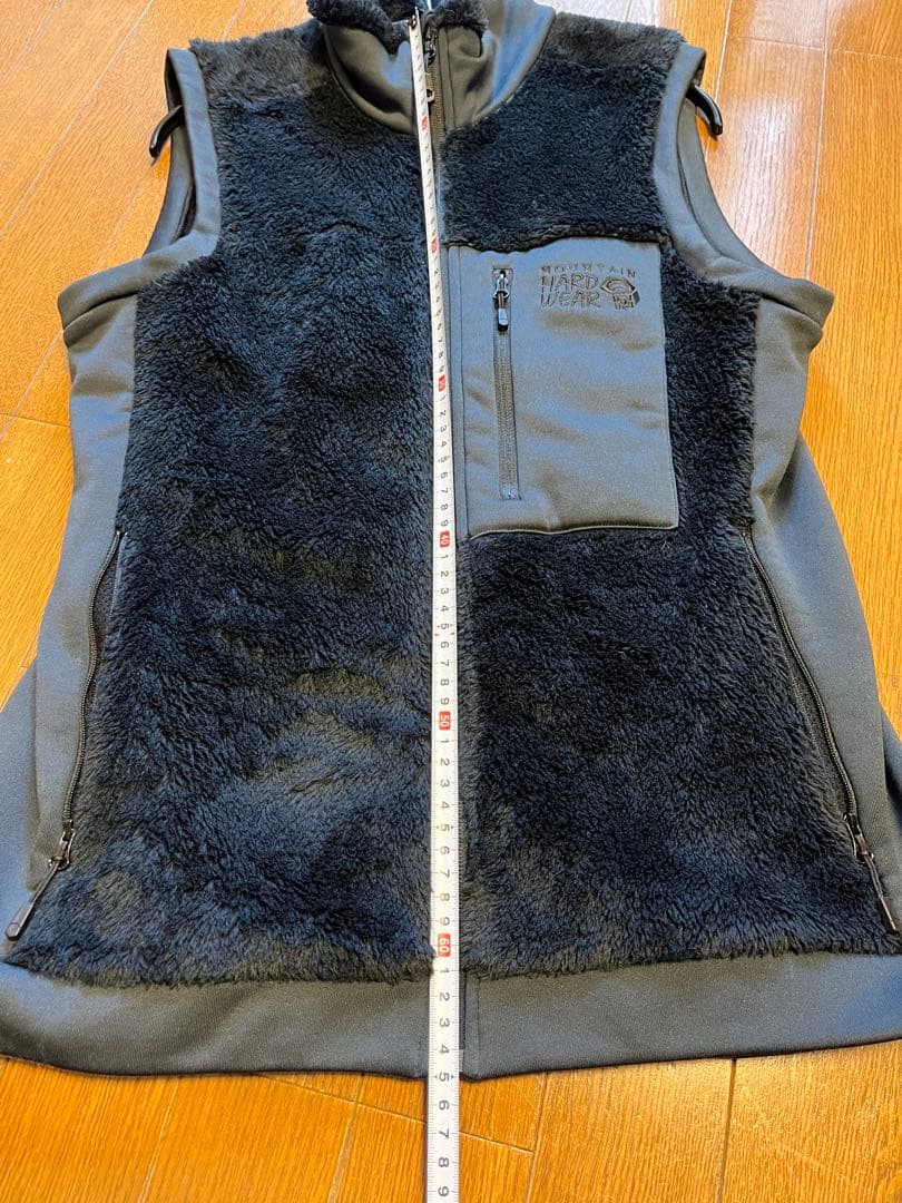 マウンテンハードウェア ポーラテックハイロフトベスト S オールブラック