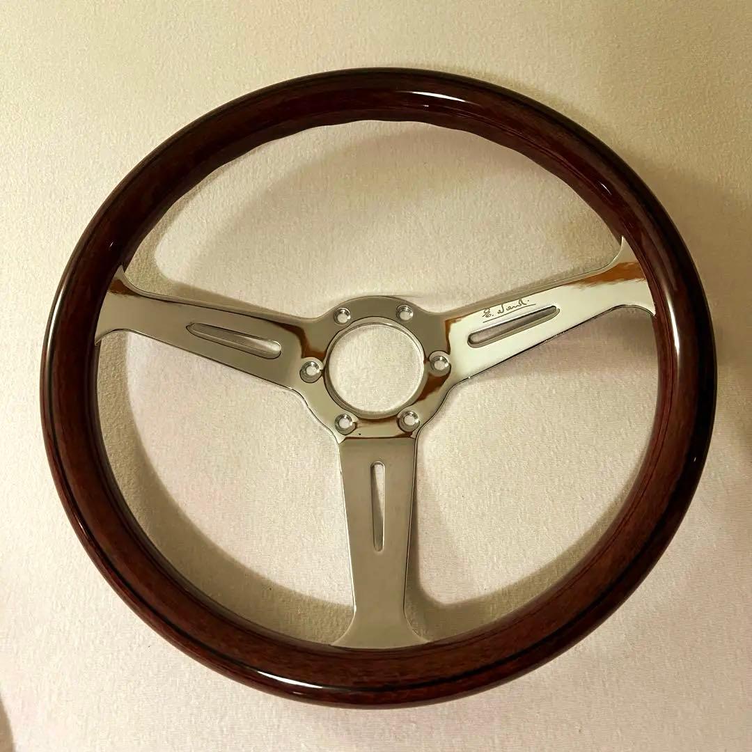ナルディ ウッドステアリング 14インチ