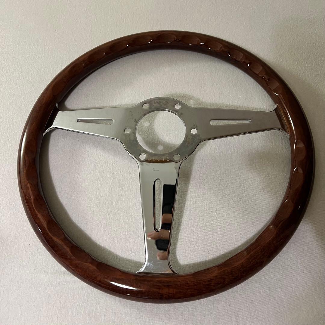 ナルディ ウッドステアリング 14インチ