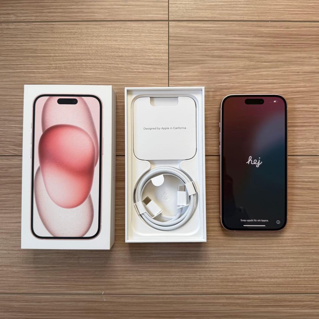 ★セール★Apple iPhone 15 ピンク
