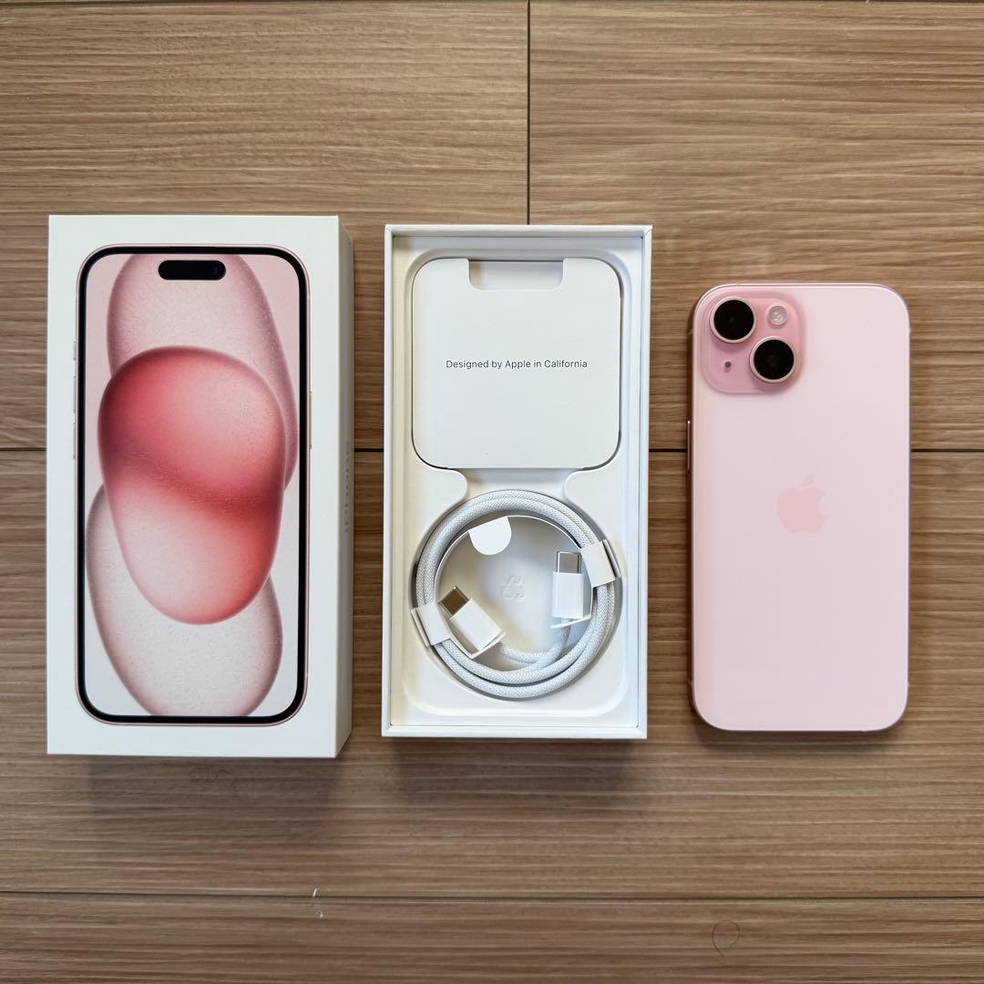 ★セール★Apple iPhone 15 ピンク