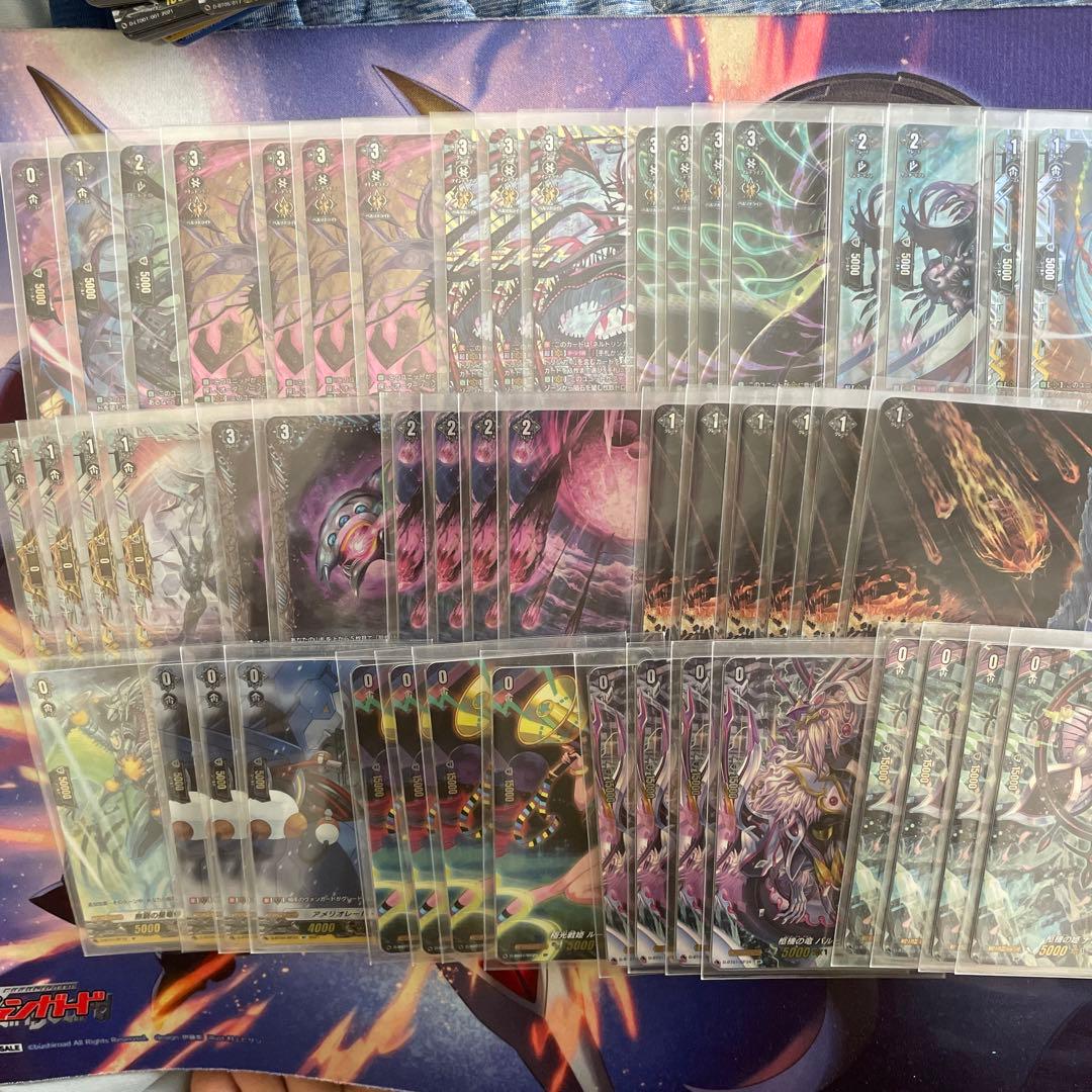 ヴァンガード ネルトリンガー　隕石　マスクス　デッキ　高レア　パーツ付き