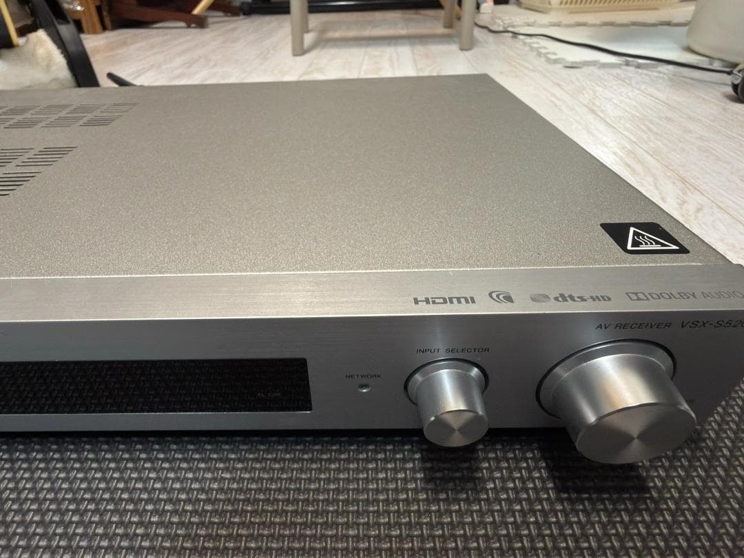 パイオニア スリムAVレシーバー VSX-S520(S)