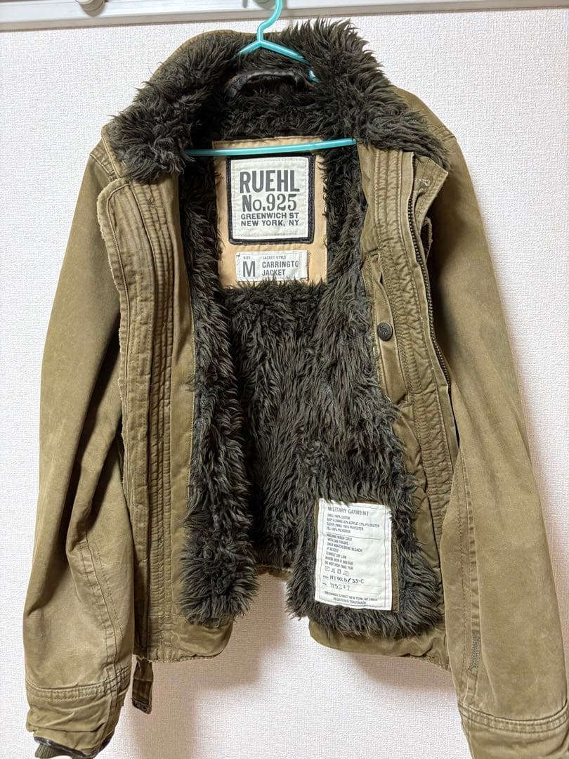 希少　RUEHL No.925 ミリタリージャケット M オリーブグリーン