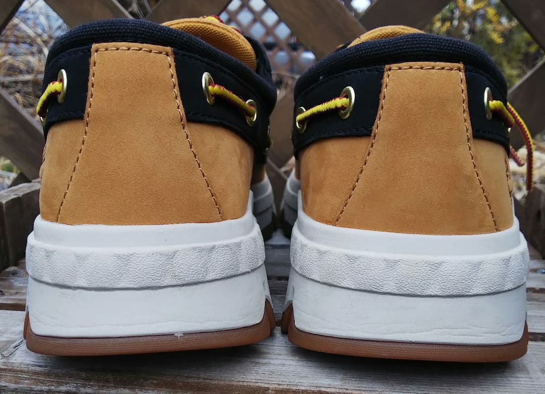 TimberlandティンバーランドウィートヌバックデッキシューズUS-9.5W