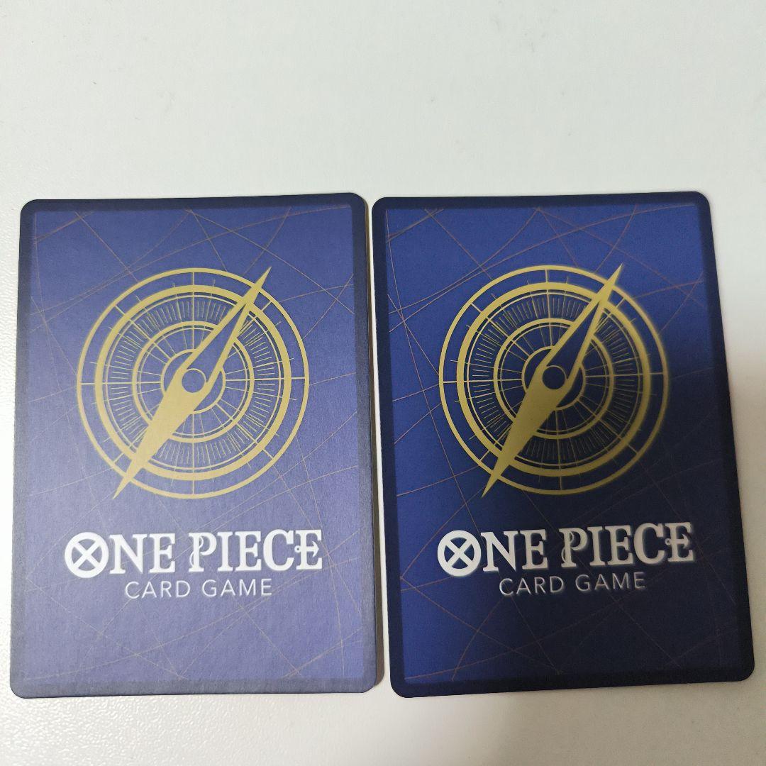 ワンピースカード ルフィ　王冠　プロモカード 2枚 ジャンプ