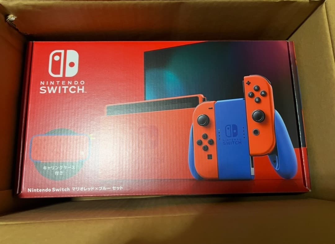 Nintendo Switch マリオレッド ブルー