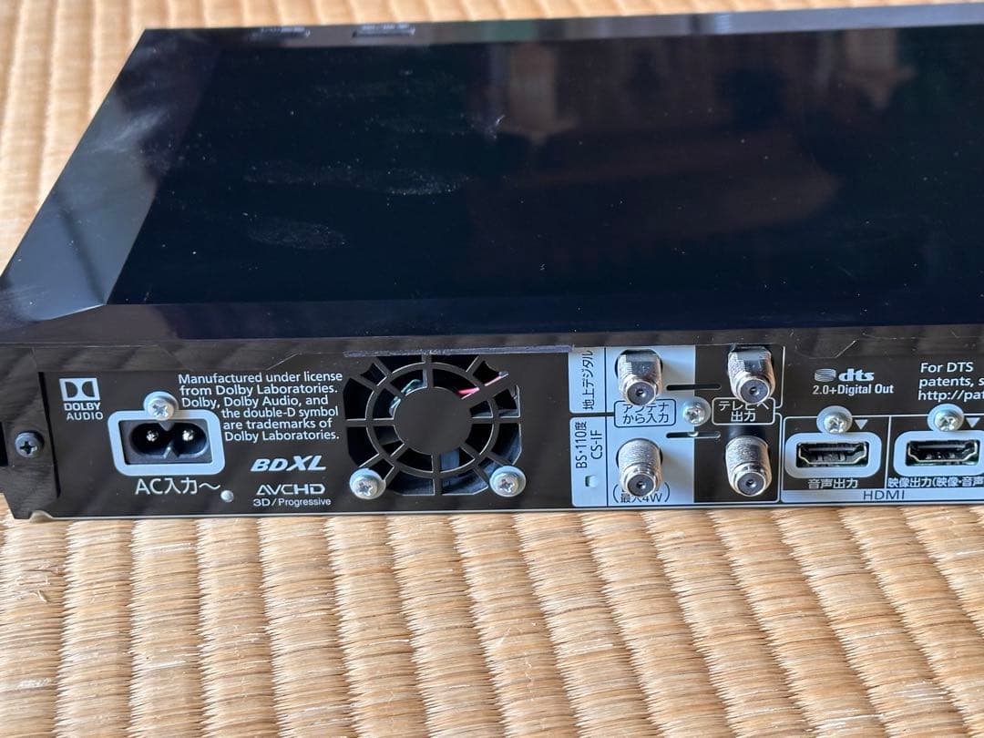 全国送料込パナソニック4kブルーレイ＆HDD2TBレコーダ3番組録画