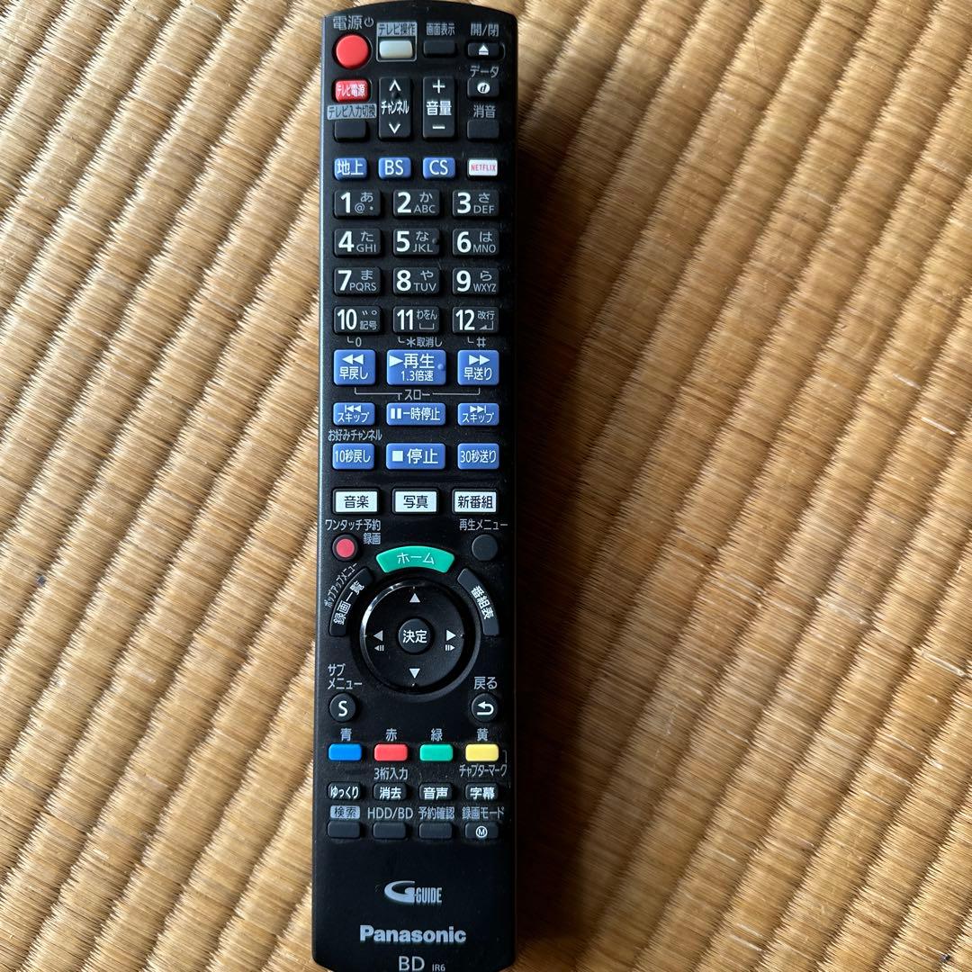 全国送料込パナソニック4kブルーレイ＆HDD2TBレコーダ3番組録画
