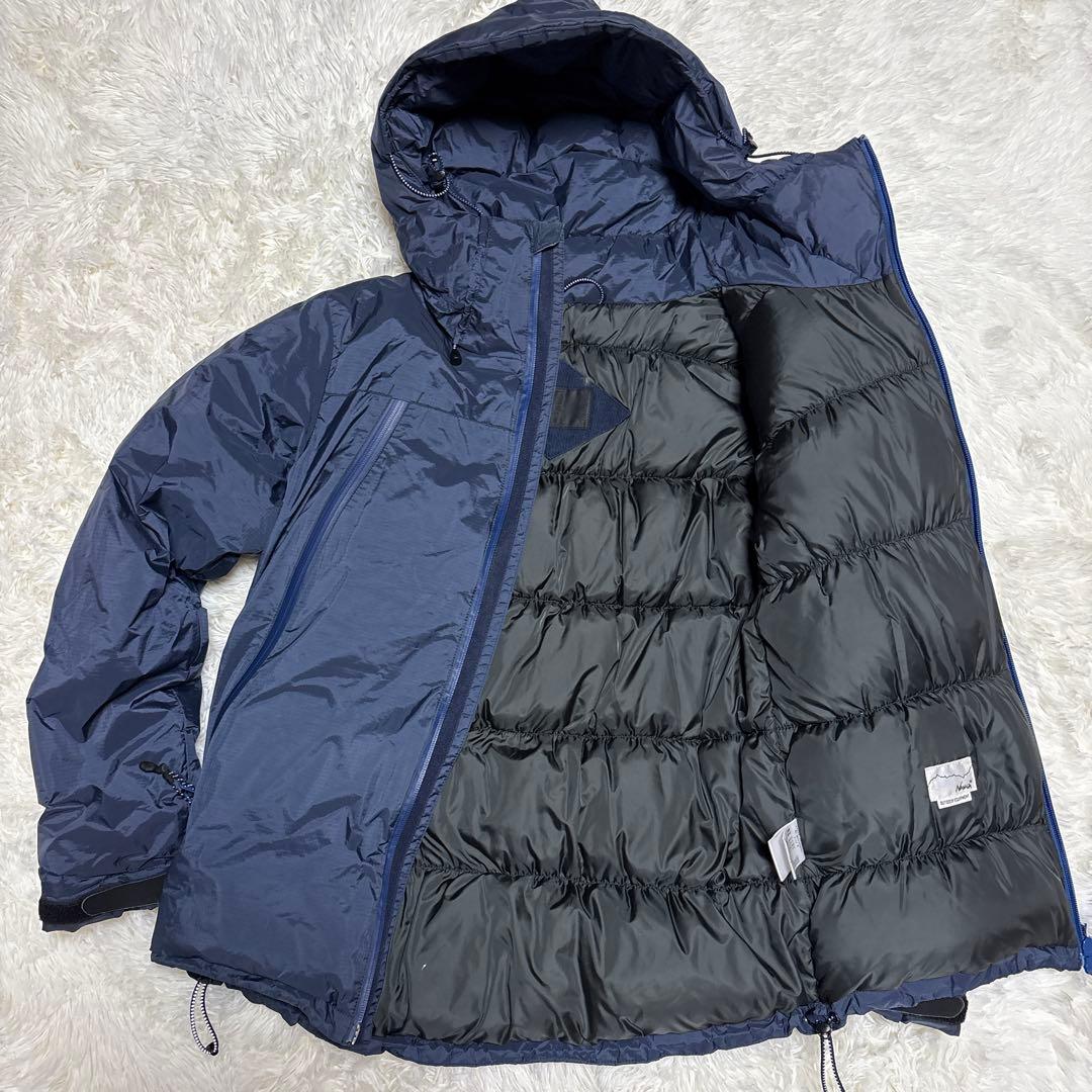 美品✨NANGA✖︎アーバンリサーチ　別注　3レイヤー ダウンジャケット　紺　M