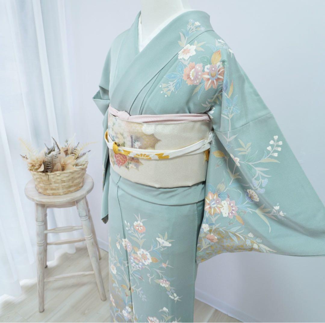 訪問着 フルセットa437七五三　入学式　お宮参り　結婚式