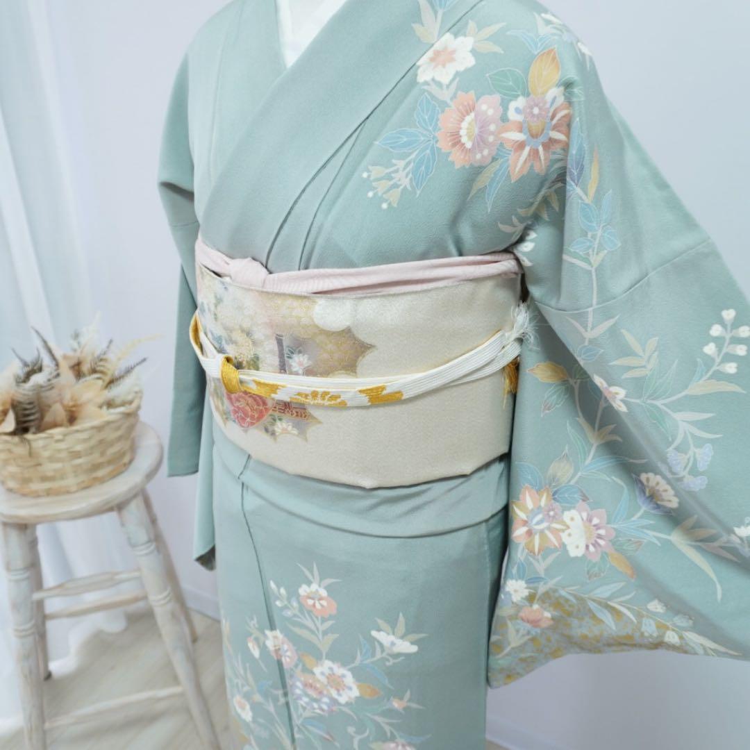 訪問着 フルセットa437七五三　入学式　お宮参り　結婚式