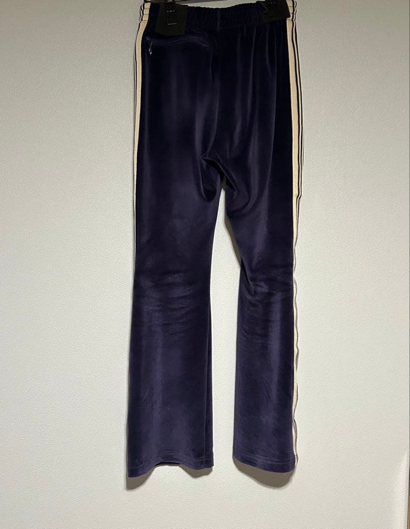 Needles ニードルズブーツカット ベロア トラックパンツ