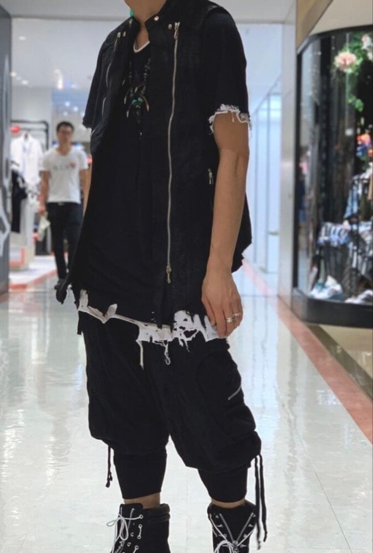 激レア着画あり　14th addiction レザーベスト