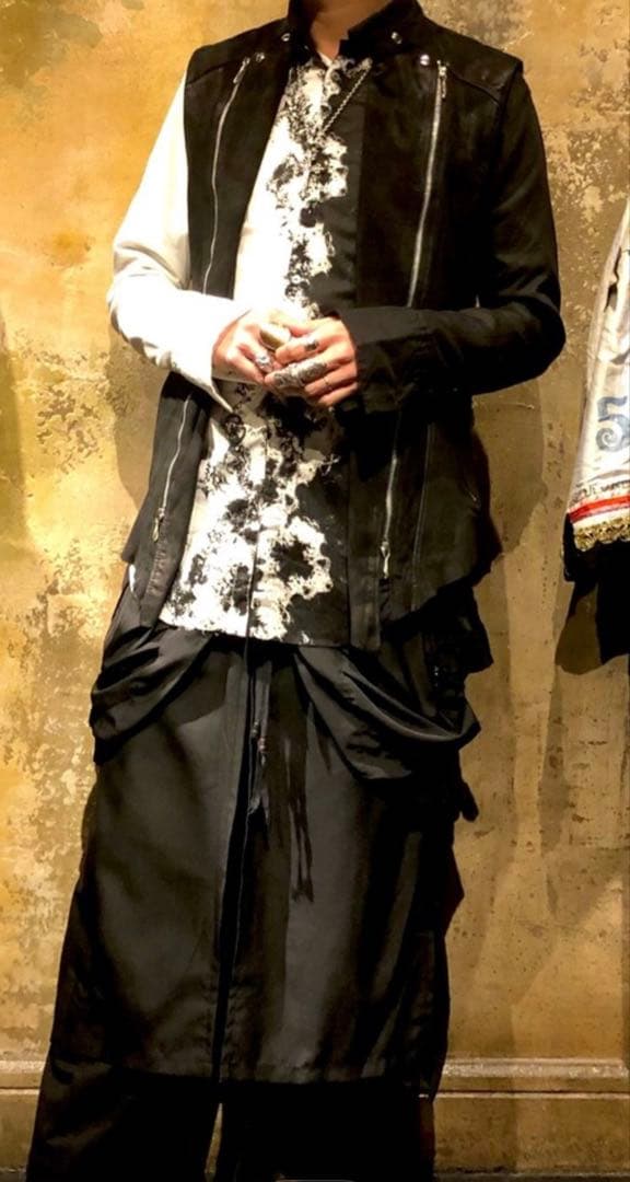 激レア着画あり　14th addiction レザーベスト