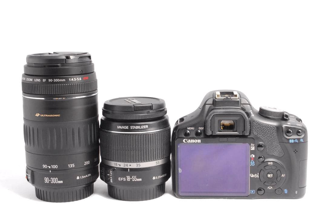 カメラデビューに✨Canon kiss X3 ダブルレンズ✨手ぶれ補正機能付き✨