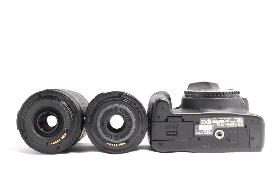 カメラデビューに✨Canon kiss X3 ダブルレンズ✨手ぶれ補正機能付き✨