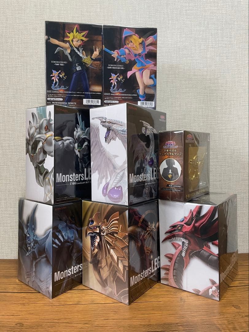 遊戯王 フィギュア Monsters LEGION 8体セット まとめ売り
