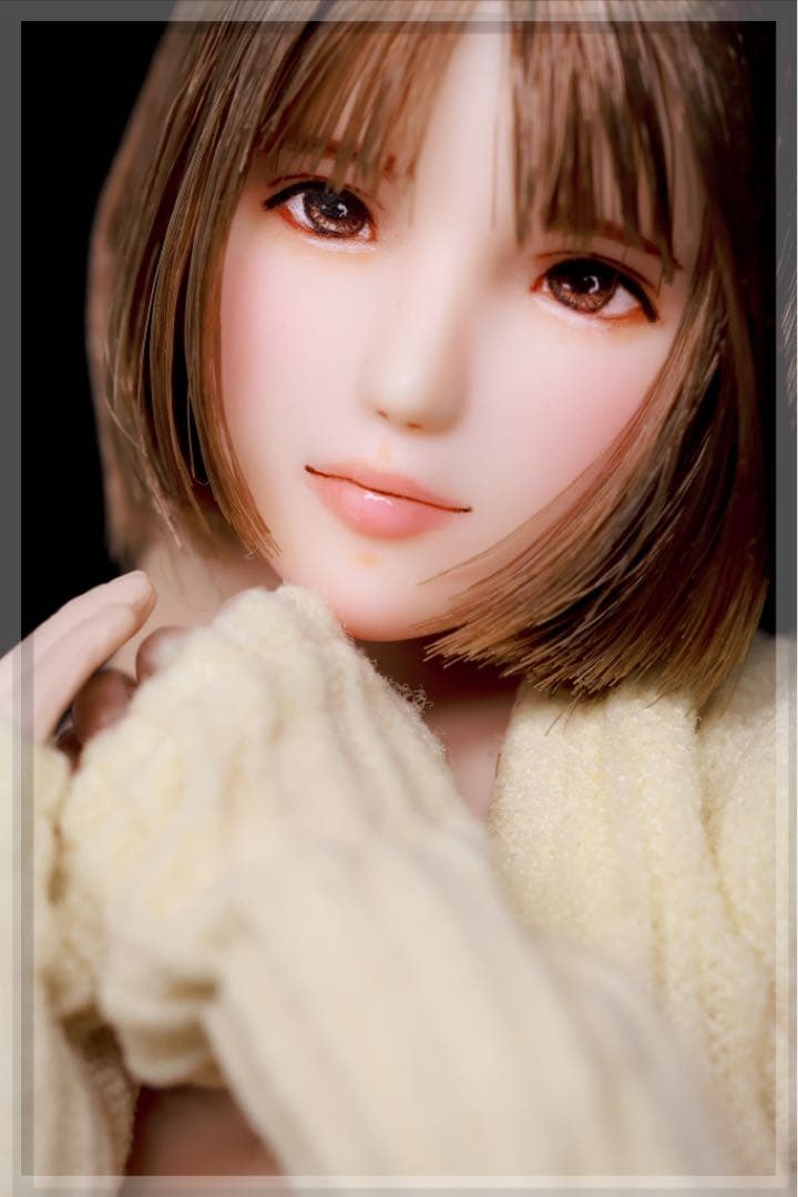 ♪♪ 1/6 　ドール カスタムドールヘッド　1737　束彩(つかさ)　♪♪