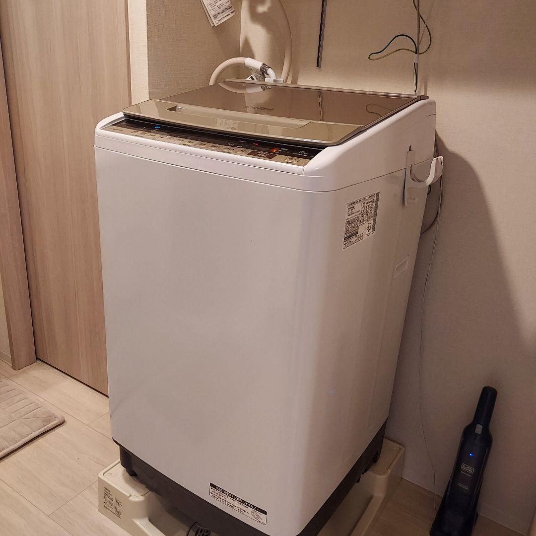 HITACHI 2020年製 全自動洗濯機 BW-V100E 10kg