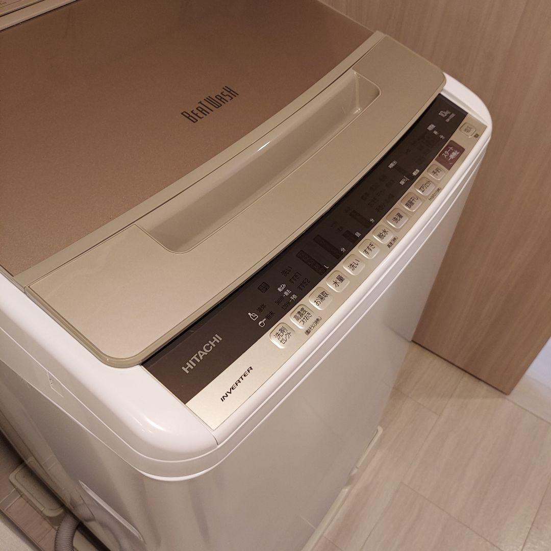 HITACHI 2020年製 全自動洗濯機 BW-V100E 10kg
