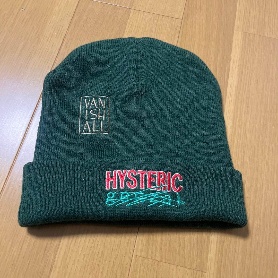 ヒステリックグラマー ゲンザイ コラボ ビーニー ニット帽 HYSTERIC
