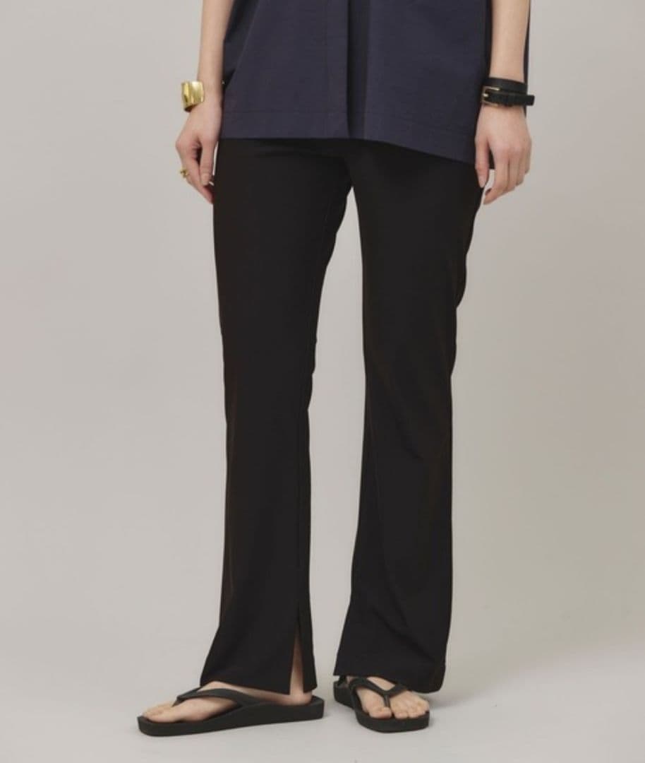 【美品】 カレンソロジーハイテンションフレアパンツブラック 38