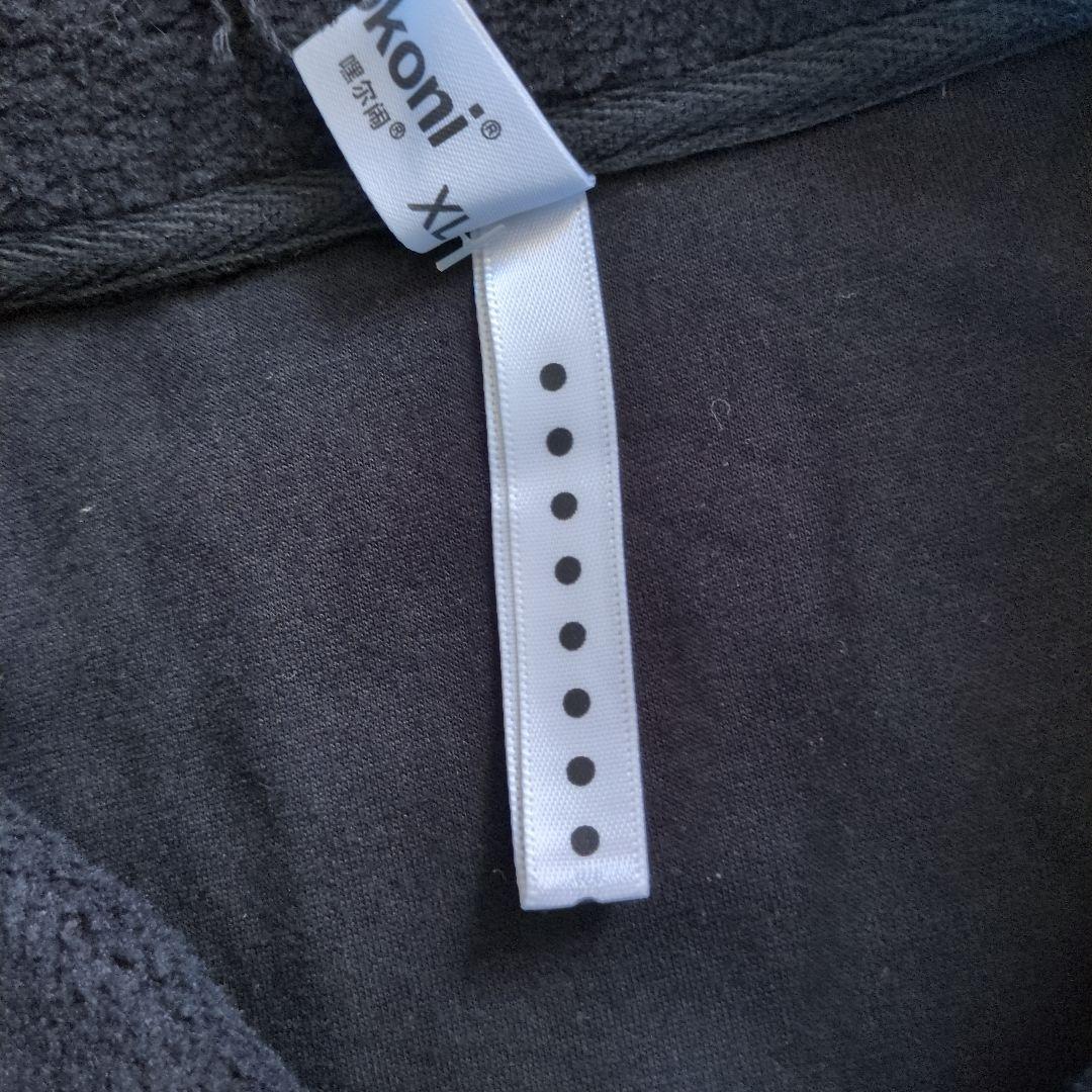 IMAKOKONI セーラー襟 ブラック フリース　ジャケット XL