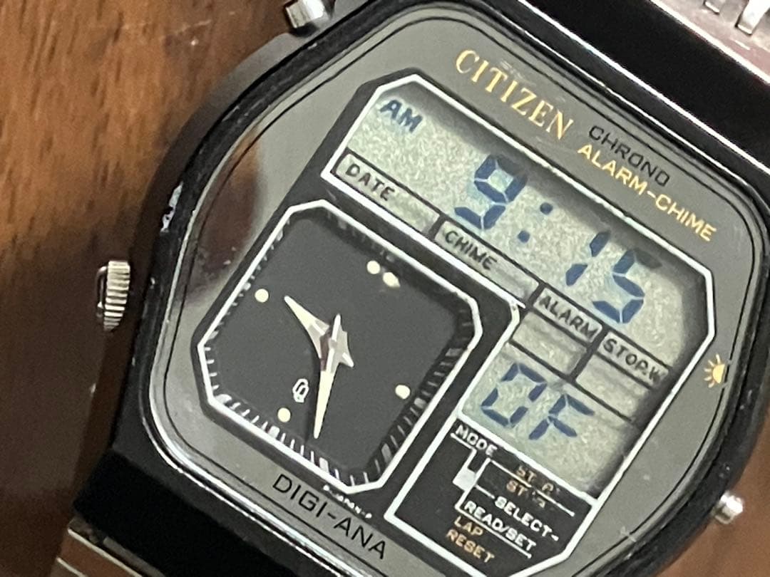 citizen デジアナ　4-098421 稼働品