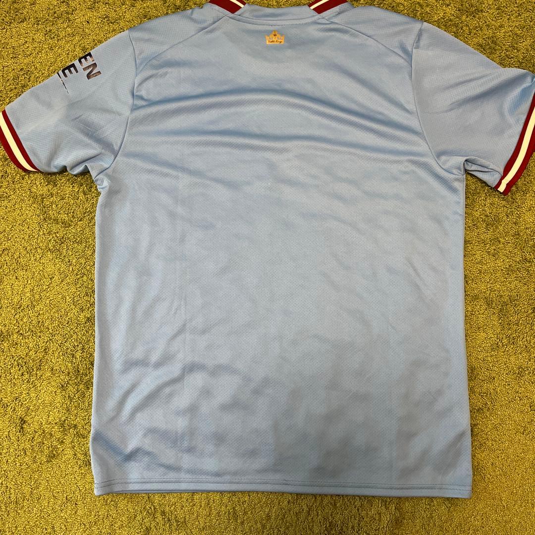 マンチェスターシティ トレブル記念ユニフォーム Lサイズ