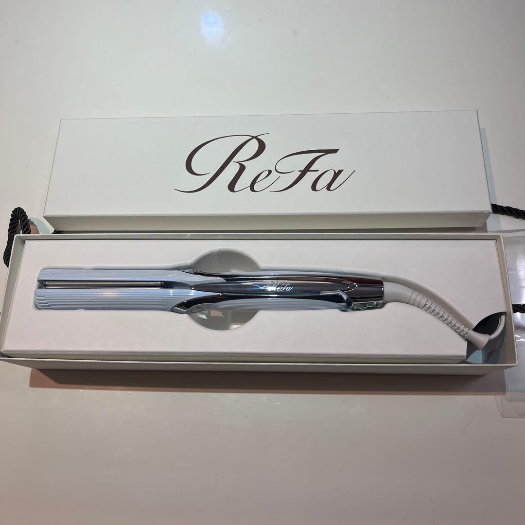 ReFa ストレートヘアアイロン ホワイト 専用ボックス付き