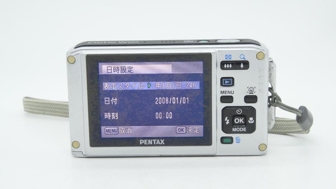 【A3114】 PENTAX Optio W60 ペンタックス オプティオ