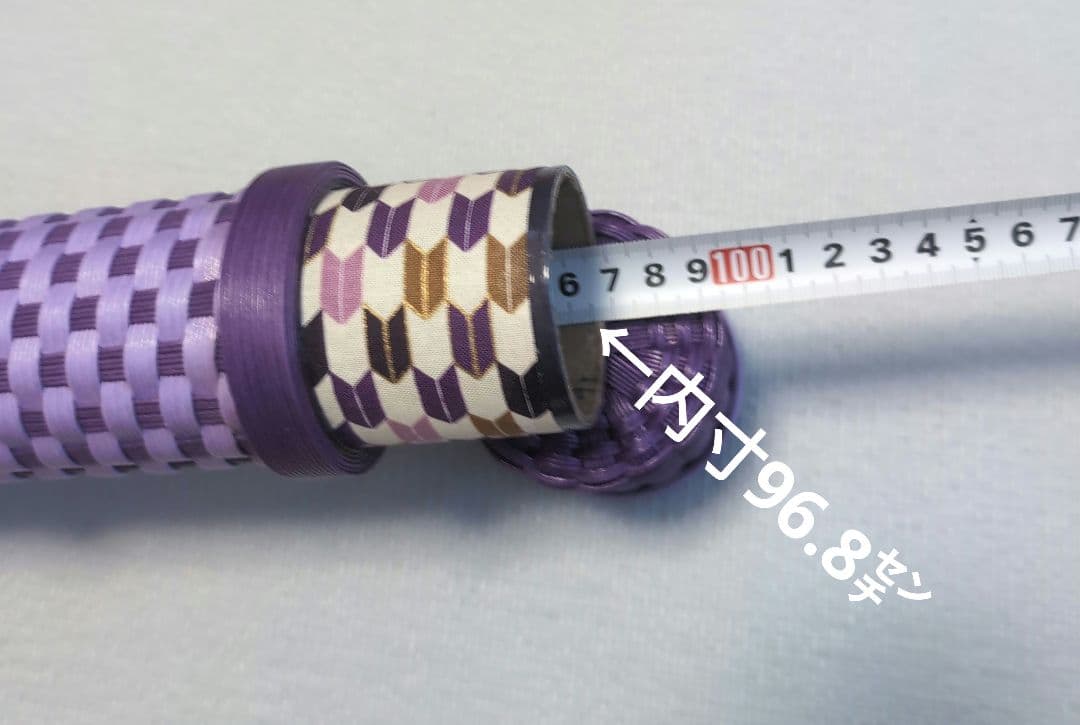 弓道矢筒内径5㌢　肩紐付き　オリジナル矢筒