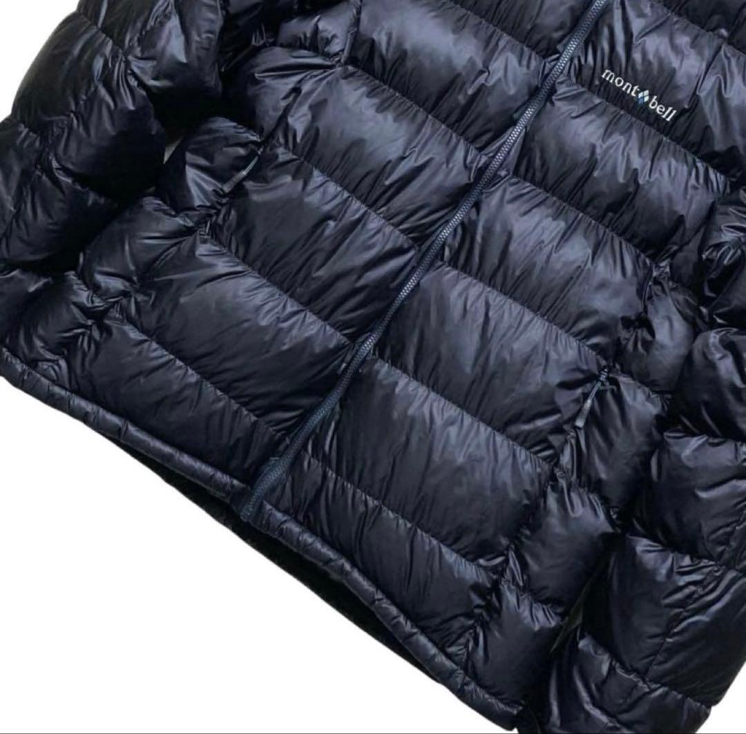極美品 mont-bell アルパイン サイズL ブラック ダウンジャケット