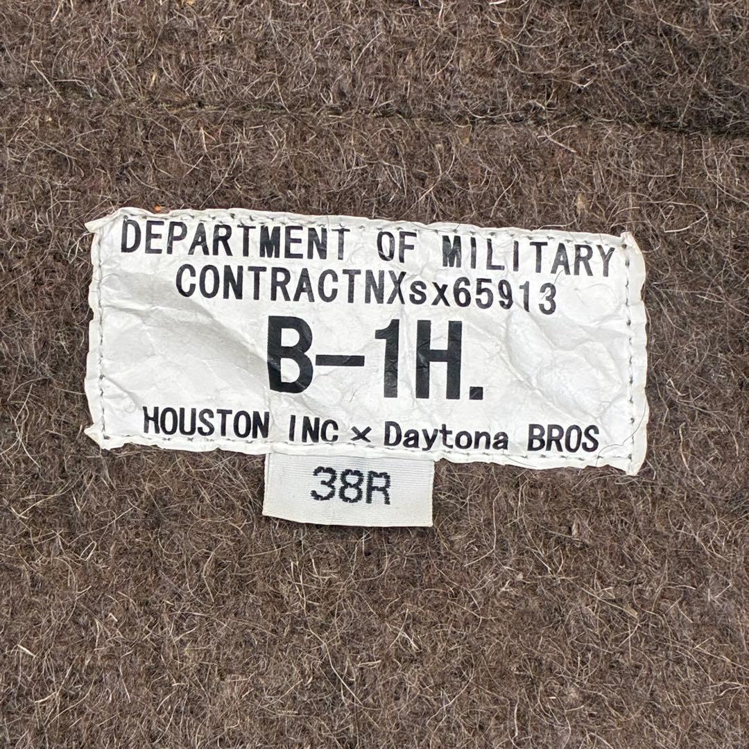 HOUSTON × Daytona BROS B-1H デッキジャケット 38R