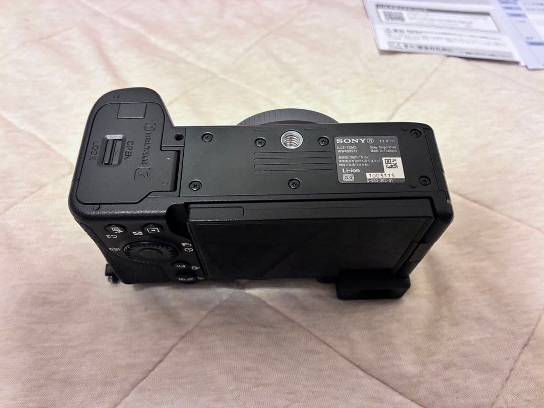 【美品】α7cⅡ 本体 ※センサークリーニング済み